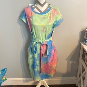 Women’s tie-dye dress
